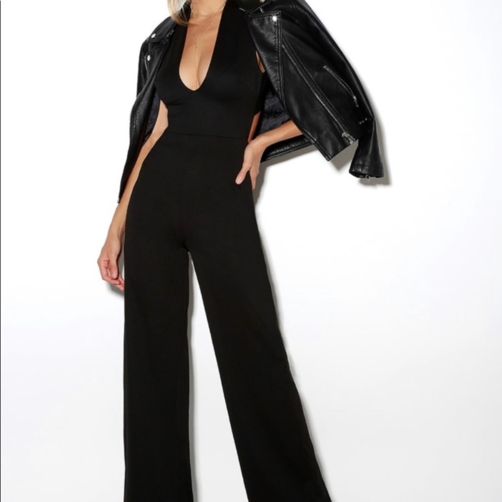 Lulus black jumpsuit
